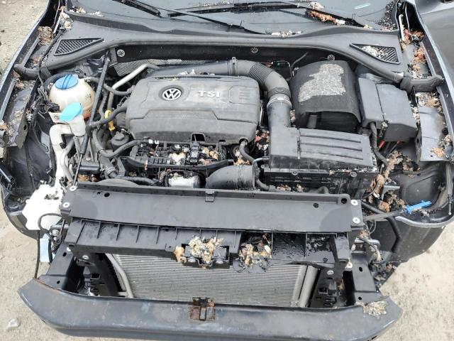 1VWCS7A35FC122589 - 2015 VOLKSWAGEN PASSAT SEL GRAY photo 11