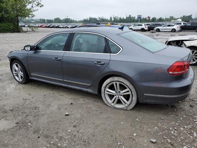 1VWCS7A35FC122589 - 2015 VOLKSWAGEN PASSAT SEL GRAY photo 2