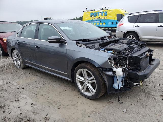 1VWCS7A35FC122589 - 2015 VOLKSWAGEN PASSAT SEL GRAY photo 4
