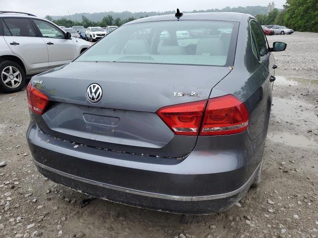 1VWCS7A35FC122589 - 2015 VOLKSWAGEN PASSAT SEL GRAY photo 6