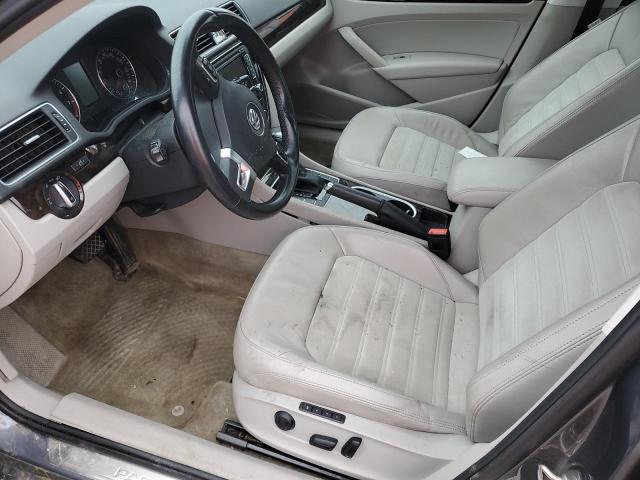 1VWCS7A35FC122589 - 2015 VOLKSWAGEN PASSAT SEL GRAY photo 7