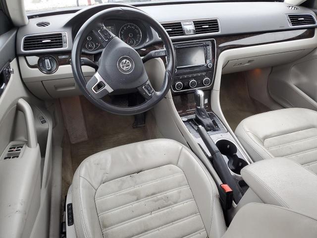 1VWCS7A35FC122589 - 2015 VOLKSWAGEN PASSAT SEL GRAY photo 8