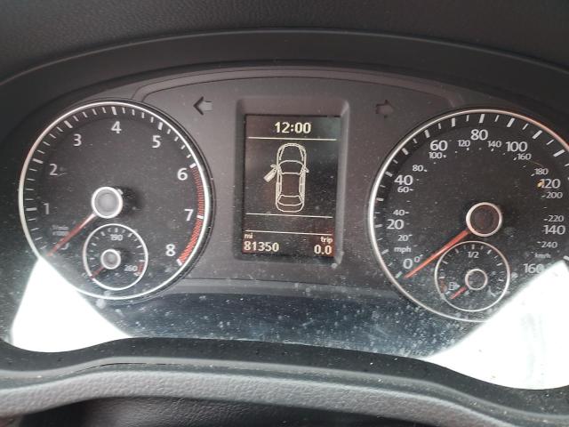 1VWCS7A35FC122589 - 2015 VOLKSWAGEN PASSAT SEL GRAY photo 9