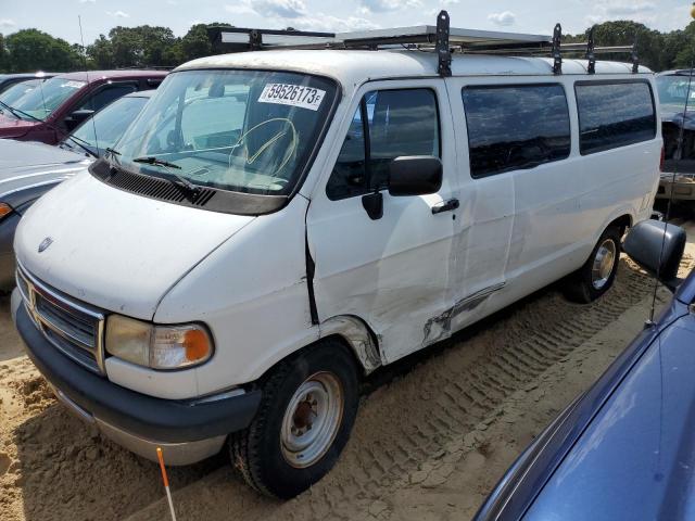 2B5WB35Z1TK149932 - 1996 DODGE RAM WAGON B3500 WHITE photo 1