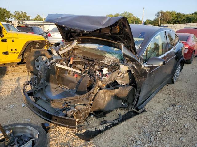 5YJXCDE25JF090210 - 2018 TESLA MODEL X შავი ფოტო 2