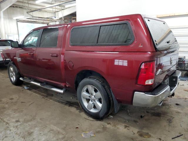 1C6RR7LT1KS559325 - 2019 RAM 1500 CLASS SLT ბურგუნდია ფოტო 2