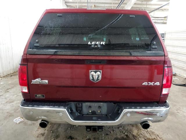 1C6RR7LT1KS559325 - 2019 RAM 1500 CLASS SLT ბურგუნდია ფოტო 6