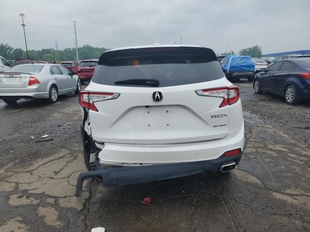 5J8TC2H7XPL004116 - 2023 ACURA RDX ADVANCE WHITE photo 6