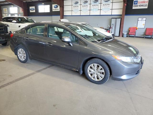 2HGFB2F59CH313357 - 2012 HONDA CIVIC LX GRAY photo 4