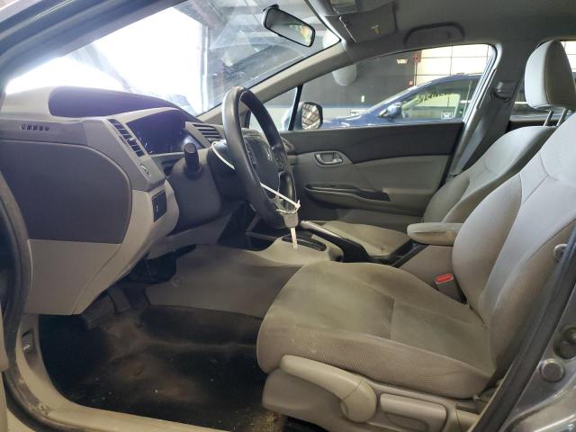 2HGFB2F59CH313357 - 2012 HONDA CIVIC LX GRAY photo 7