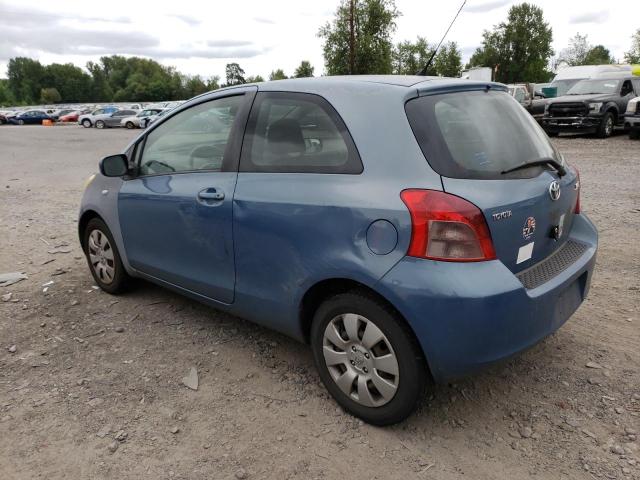 JTDJT923575054057 - 2007 TOYOTA YARIS BLUE photo 2