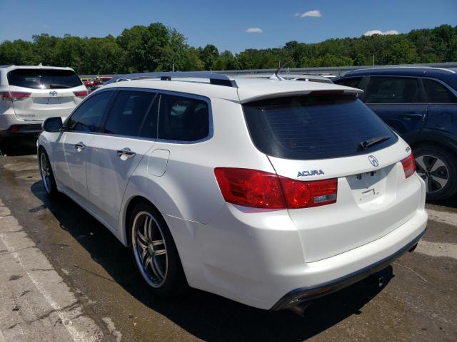 JH4CW2H60CC002896 - 2012 ACURA TSX TECH WHITE photo 2