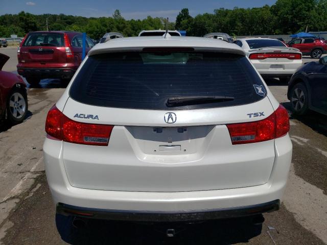 JH4CW2H60CC002896 - 2012 ACURA TSX TECH WHITE photo 6