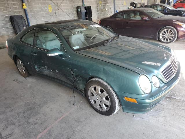 WDBLJ65G91F188940 - 2001 MERCEDES-BENZ CLK-CLASS 320 GREEN photo 4