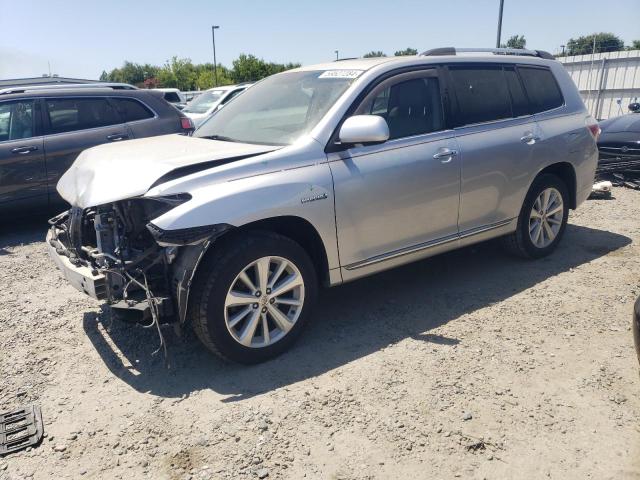 JTEDC3EHXC2009334 - 2012 TOYOTA HIGHLANDER HYBRID LIMITED SILVER photo 1