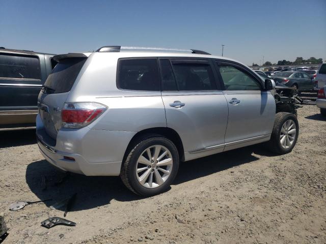 JTEDC3EHXC2009334 - 2012 TOYOTA HIGHLANDER HYBRID LIMITED SILVER photo 3