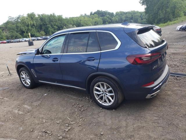 5UXCR6C05M9F72931 - 2021 BMW X5 XDRIVE40I 蓝色 照片 2