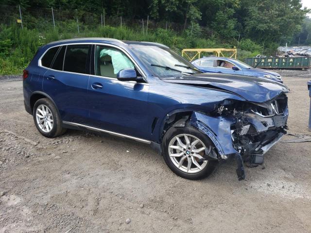 5UXCR6C05M9F72931 - 2021 BMW X5 XDRIVE40I 蓝色 照片 4