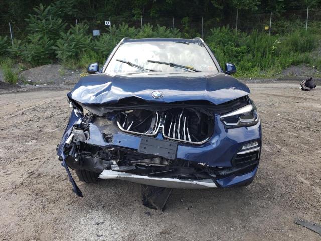 5UXCR6C05M9F72931 - 2021 BMW X5 XDRIVE40I 蓝色 照片 5
