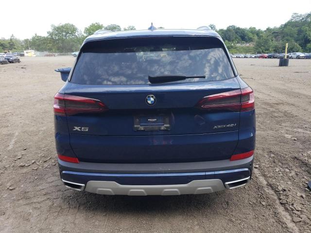 5UXCR6C05M9F72931 - 2021 BMW X5 XDRIVE40I 蓝色 照片 6