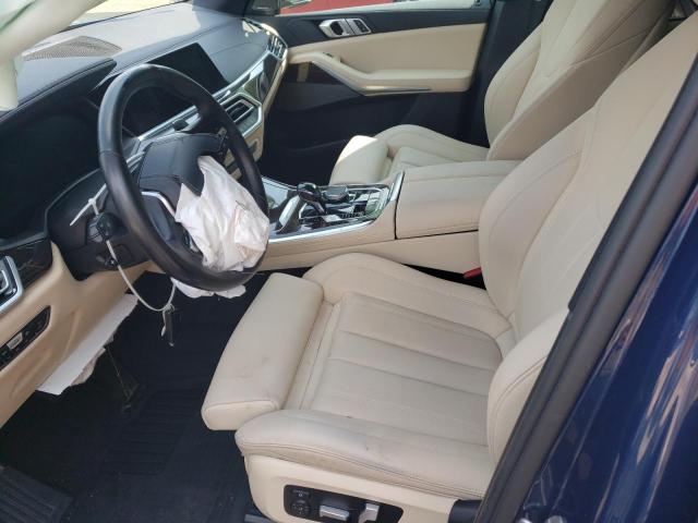 5UXCR6C05M9F72931 - 2021 BMW X5 XDRIVE40I 蓝色 照片 7