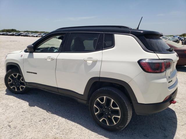 3C4NJDDB3KT747877 - 2019 JEEP COMPASS TRAILHAWK WHITE photo 2