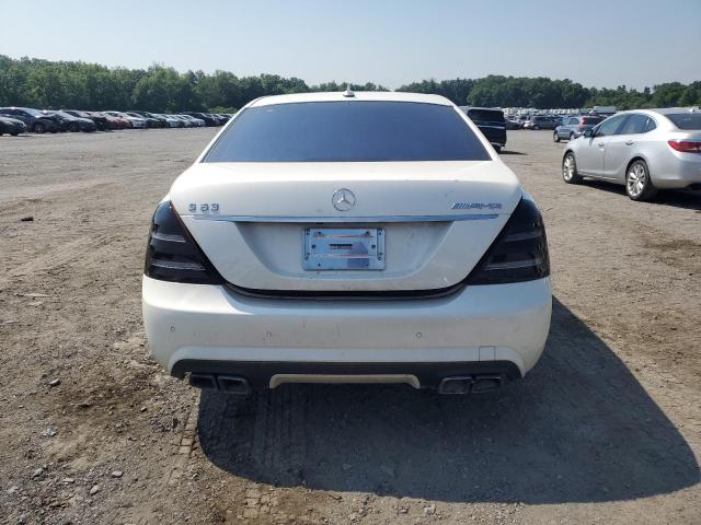 WDDNG7EB8BA371107 - 2011 MERCEDES-BENZ S 63 AMG WHITE photo 6