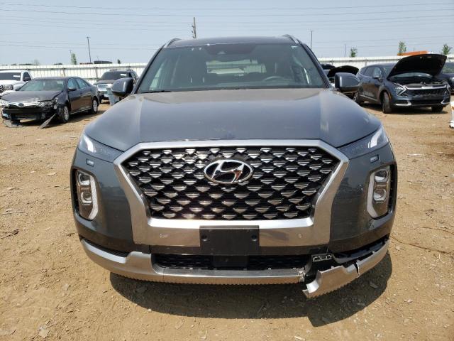 KM8R7DHE6NU466845 - 2022 HYUNDAI PALISADE CALLIGRAPHY GRAY photo 5