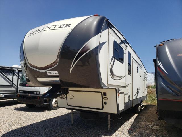 4YDF35924H1532518 - 2017 KEYSTONE SPRINTER BEIGE photo 2