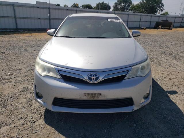 4T1BD1FK2EU124343 - 2014 TOYOTA CAMRY HYBRID SILVER photo 5