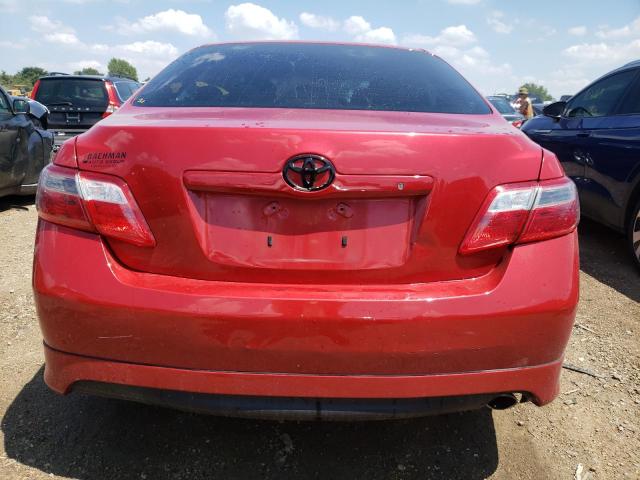 4T1BE46K77U185639 - 2007 TOYOTA CAMRY CE RED photo 6