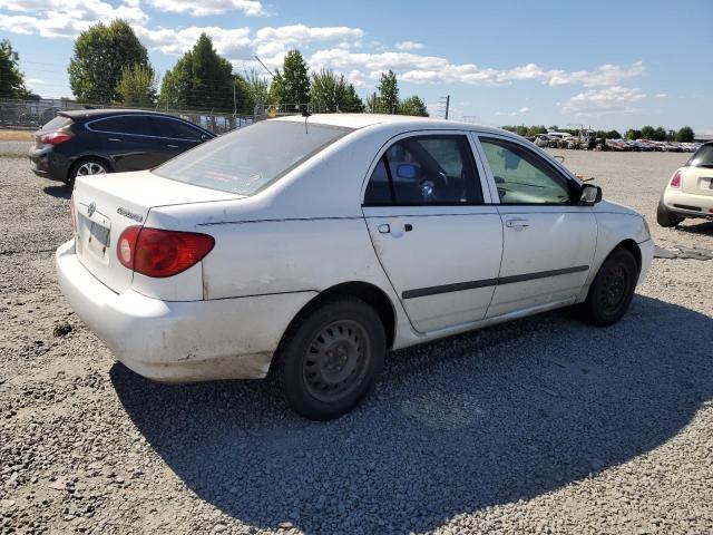 2T1BR32E63C023401 - 2003 TOYOTA COROLLA CE WHITE photo 3