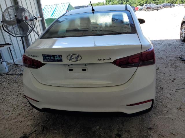 3KPC24A30KE070972 - 2019 HYUNDAI ACCENT SE WHITE photo 6