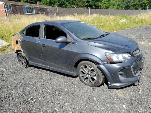 1G1JD5SG2J4130512 - 2018 CHEVROLET SONIC LT GRAY photo 4