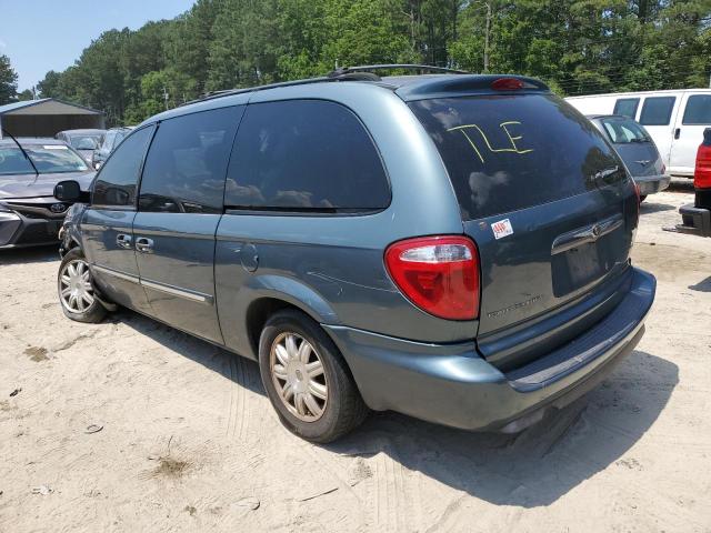 2A4GP54L36R704312 - 2006 CHRYSLER TOWN & COU TOURING Turkuaz foto 2
