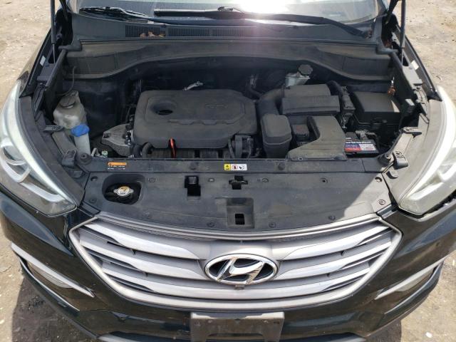 5XYZU3LB4HG461038 - 2017 HYUNDAI SANTA FE S BLACK photo 12