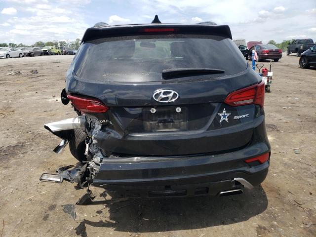 5XYZU3LB4HG461038 - 2017 HYUNDAI SANTA FE S BLACK photo 6