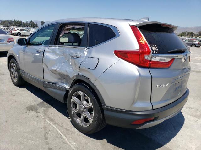 7FARW1H88HE031813 - 2017 HONDA CR-V EXL SILVER photo 2