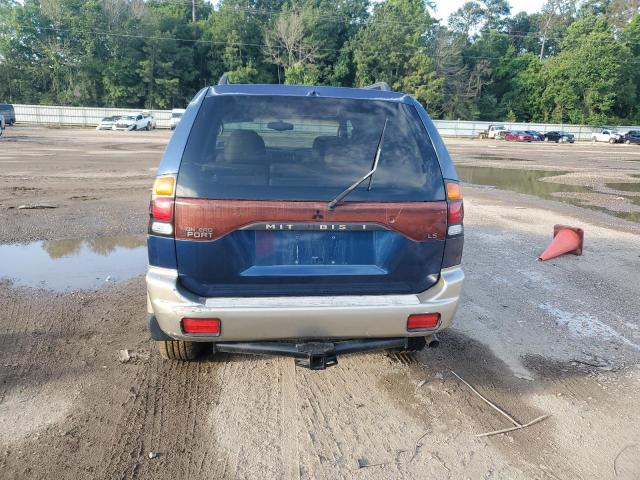 JA4LS31HX1P023253 - 2001 MITSUBISHI MONTERO SPORT XLS BLUE photo 6