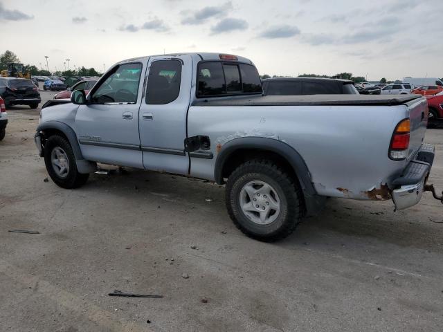 5TBBT4416YS100289 - 2000 TOYOTA TUNDRA ACCESS CAB ვერცხლისფერი ფოტო 2