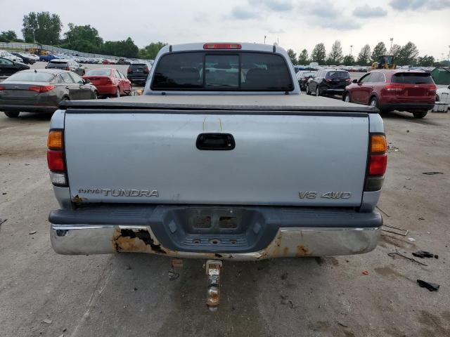 5TBBT4416YS100289 - 2000 TOYOTA TUNDRA ACCESS CAB ვერცხლისფერი ფოტო 6