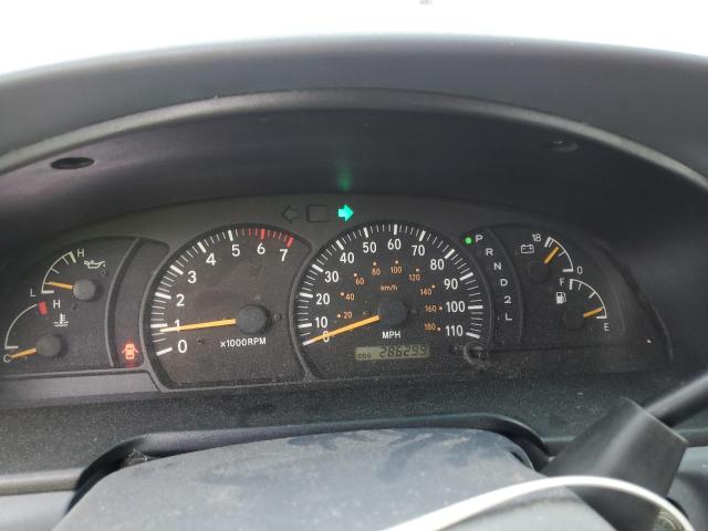 5TBBT4416YS100289 - 2000 TOYOTA TUNDRA ACCESS CAB ვერცხლისფერი ფოტო 9