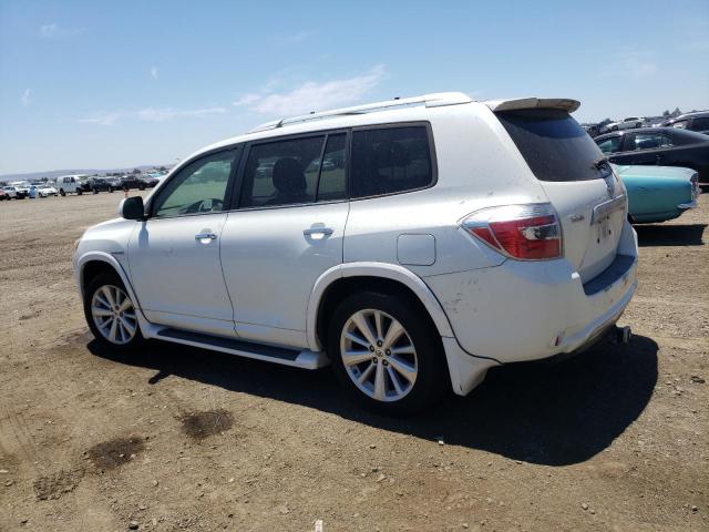 JTEEW44A882024413 - 2008 TOYOTA HIGHLANDER HYBRID LIMITED WHITE photo 2