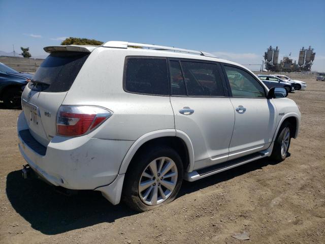 JTEEW44A882024413 - 2008 TOYOTA HIGHLANDER HYBRID LIMITED WHITE photo 3