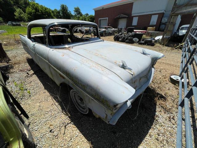 VC57L173277 - 1957 CHEVROLET BEL AIR GRAY photo 1