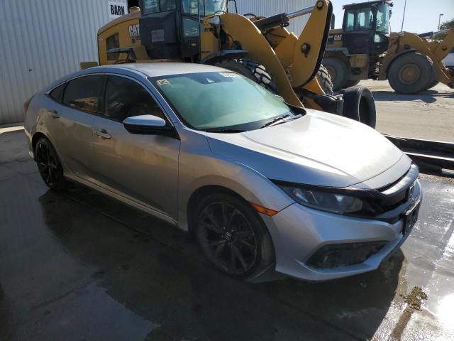 19XFC2F89KE203912 - 2019 HONDA CIVIC SPORT SILVER photo 4