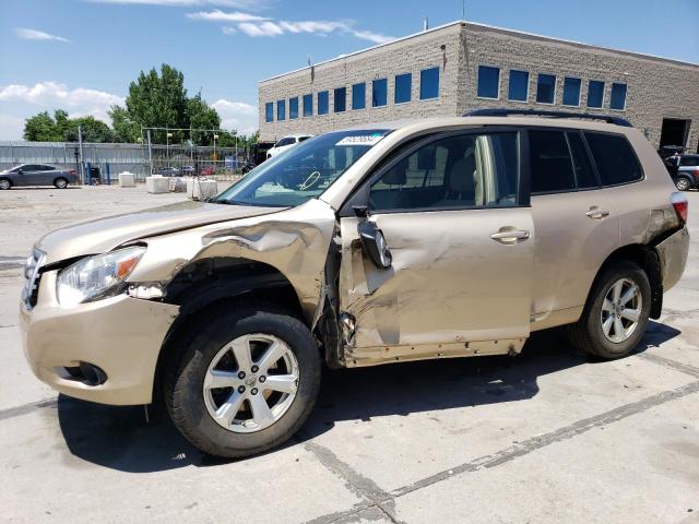 JTEES41A482017085 - 2008 TOYOTA HIGHLANDER GOLD photo 1