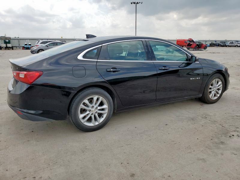 1G1ZE5ST9HF213737 - 2017 CHEVROLET MALIBU LT BLACK photo 3