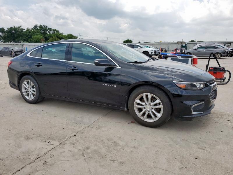 1G1ZE5ST9HF213737 - 2017 CHEVROLET MALIBU LT BLACK photo 4