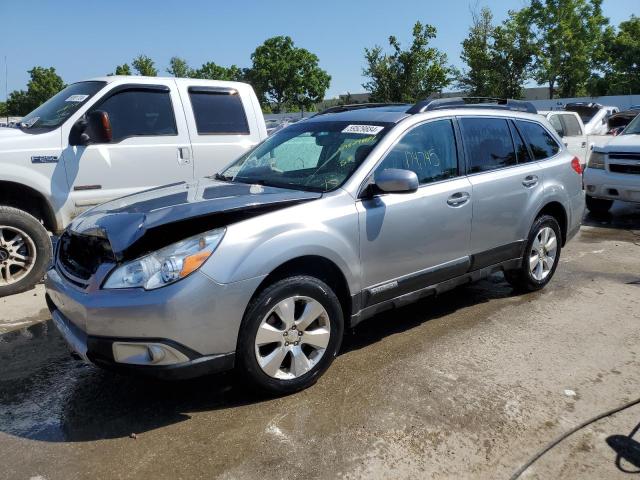 4S4BRDKC6B2355108 - 2011 SUBARU OUTBACK 3.6R LIMITED SILVER photo 1